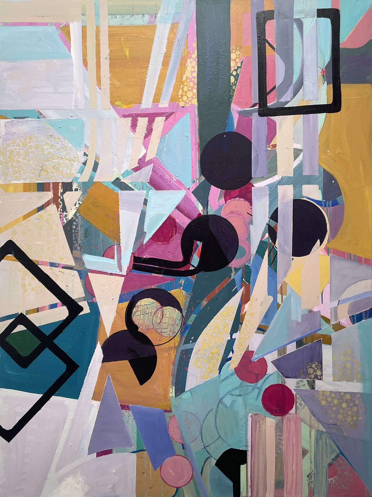 Through the Looking Glass by Beata Kozlowska Acrylic on Canvas 122x91 cm 2024